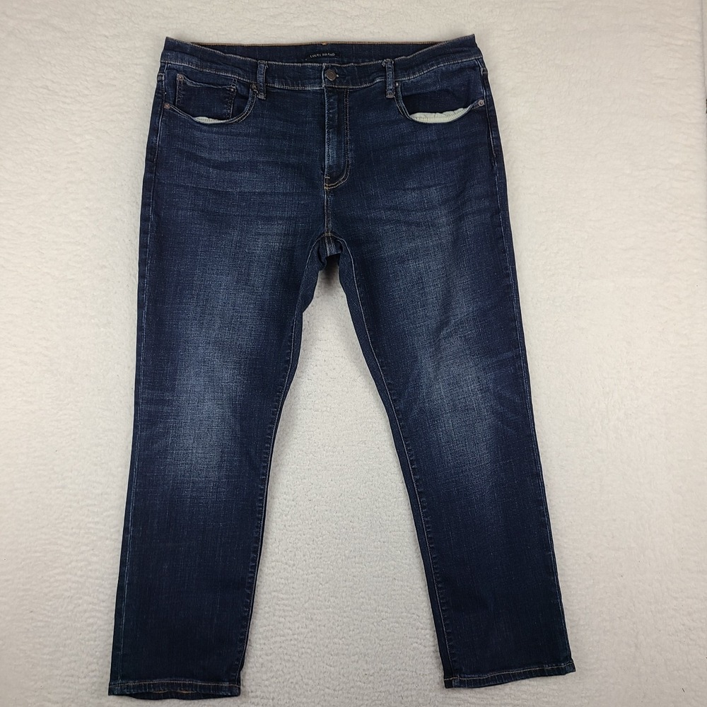 Lucky‎ Brand Jeans Mens 38x30 Blue 223 Straight Leg Dark Wash Denim